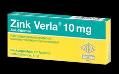 ZINK VERLA 10 mg Tabletten - 20 Stück