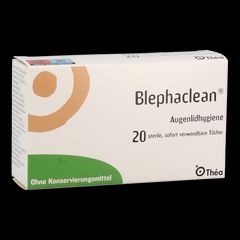 Blephaclean Kompressen - 20 Stück