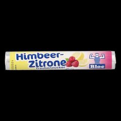 BLOC Traubenzucker Himbeer-Zitrone                                                        ROLLE - 42 Gramm