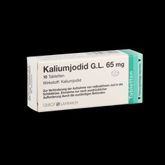Kaliumjodid G.L. 65 mg-Tabletten - 10 Stück