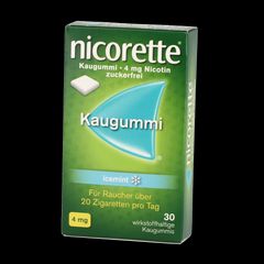 Nicorette Kaugummi Icemint 4mg - 30 Stück