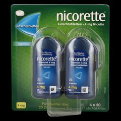 NICORETTE Icemint - Lutschtabletten 4 mg - 80 Stück