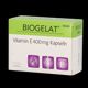 BIOGELAT VITAMIN E 400 mg - 60 Stück