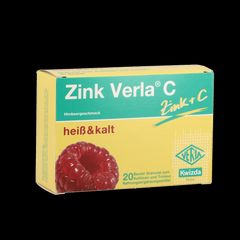 ZINK VERLA C 5 mg Granulat Himbeer - 20 Stück
