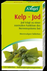 Kelp – Jod Meeresalgen-Tabletten vegan - 120 Stück