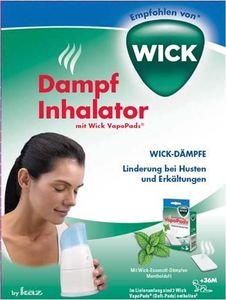 Wick Dampf-Inhalator W1300-DE manuell - 1 Stück