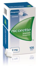 Nicorette Kaugummi Icemint 2mg - 105 Stück